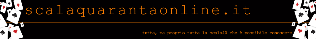 Scalaquaranta.it: scala 40 online ,tornei e federazioni